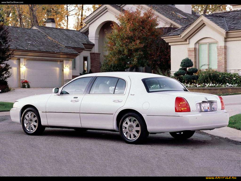 lincoln, town, car, cartier, 2003, 